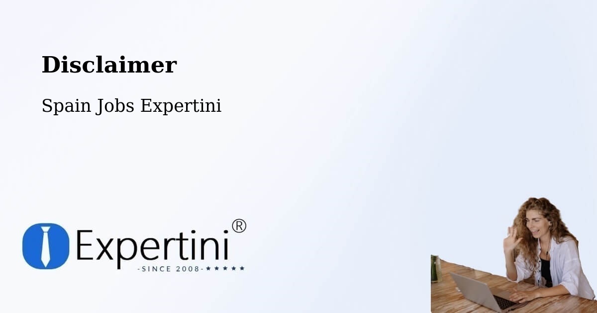 Disclaimer – Poio - Spain Jobs Expertini